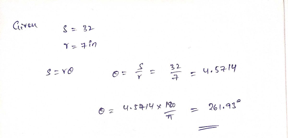 Trigonometry homework question answer, step 1, image 1